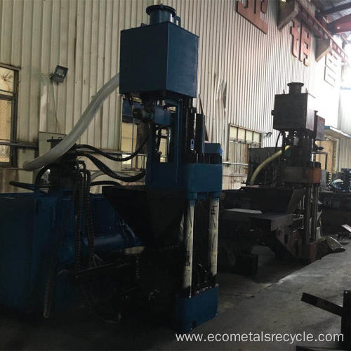 Aluminum Scrap Shavings Chips Briquette Machine